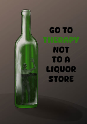 Malwina Kawecka — Go to therapy not a liquor store